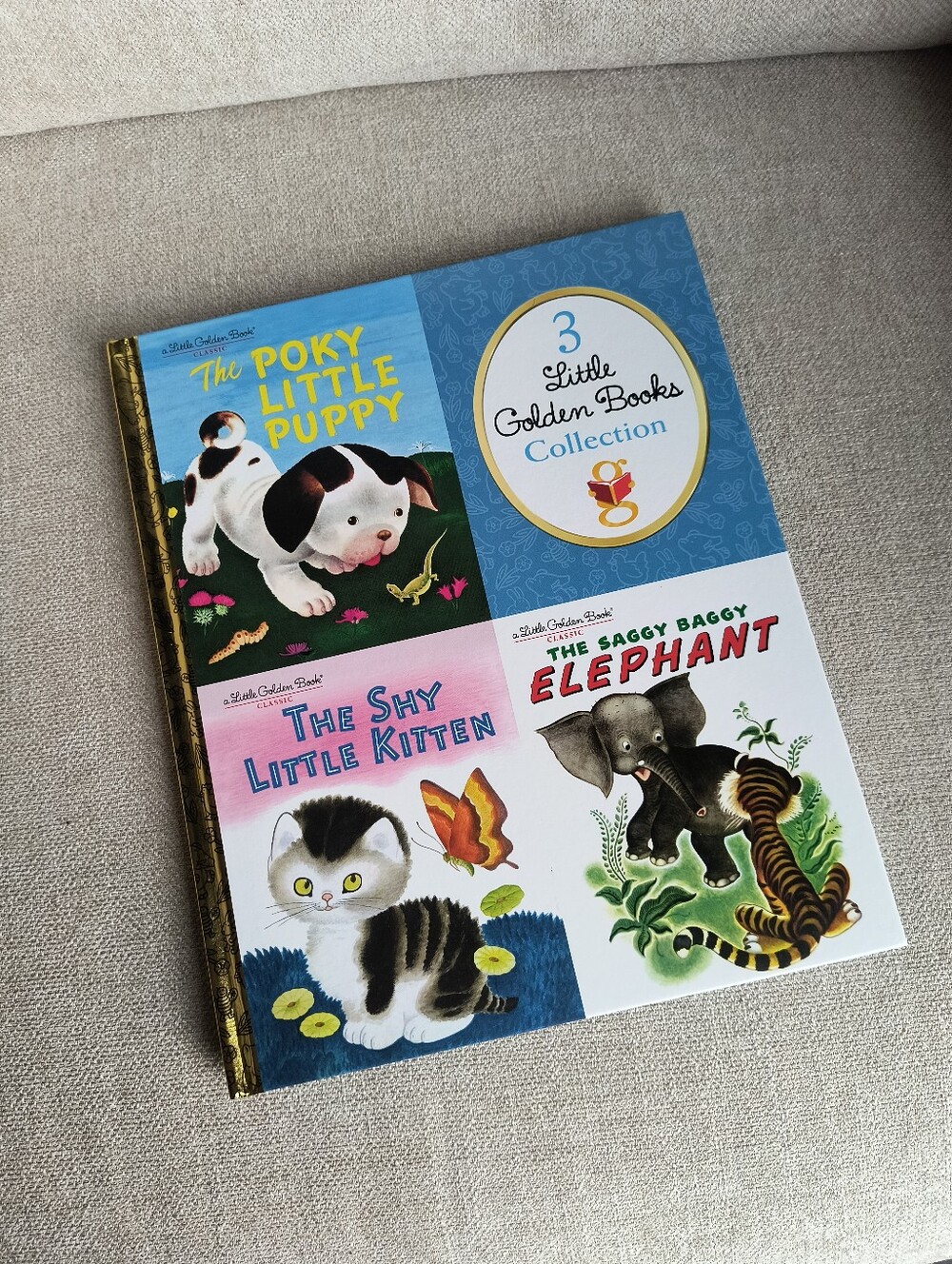 Kohls Cares 3 Little Golden Books Collection w/The Pokey Little Puppy